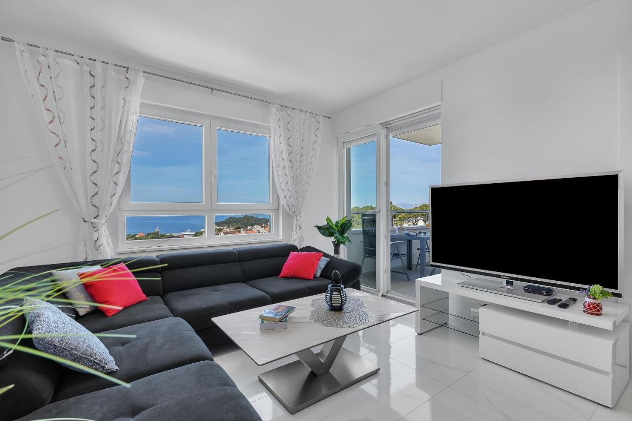 Apartment Navis, Sea View Makarska Kültér fotó