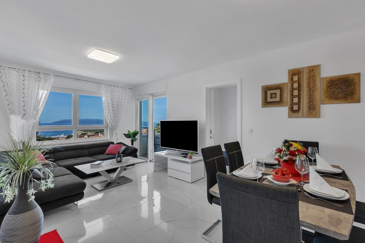 Apartment Navis, Sea View Makarska Kültér fotó