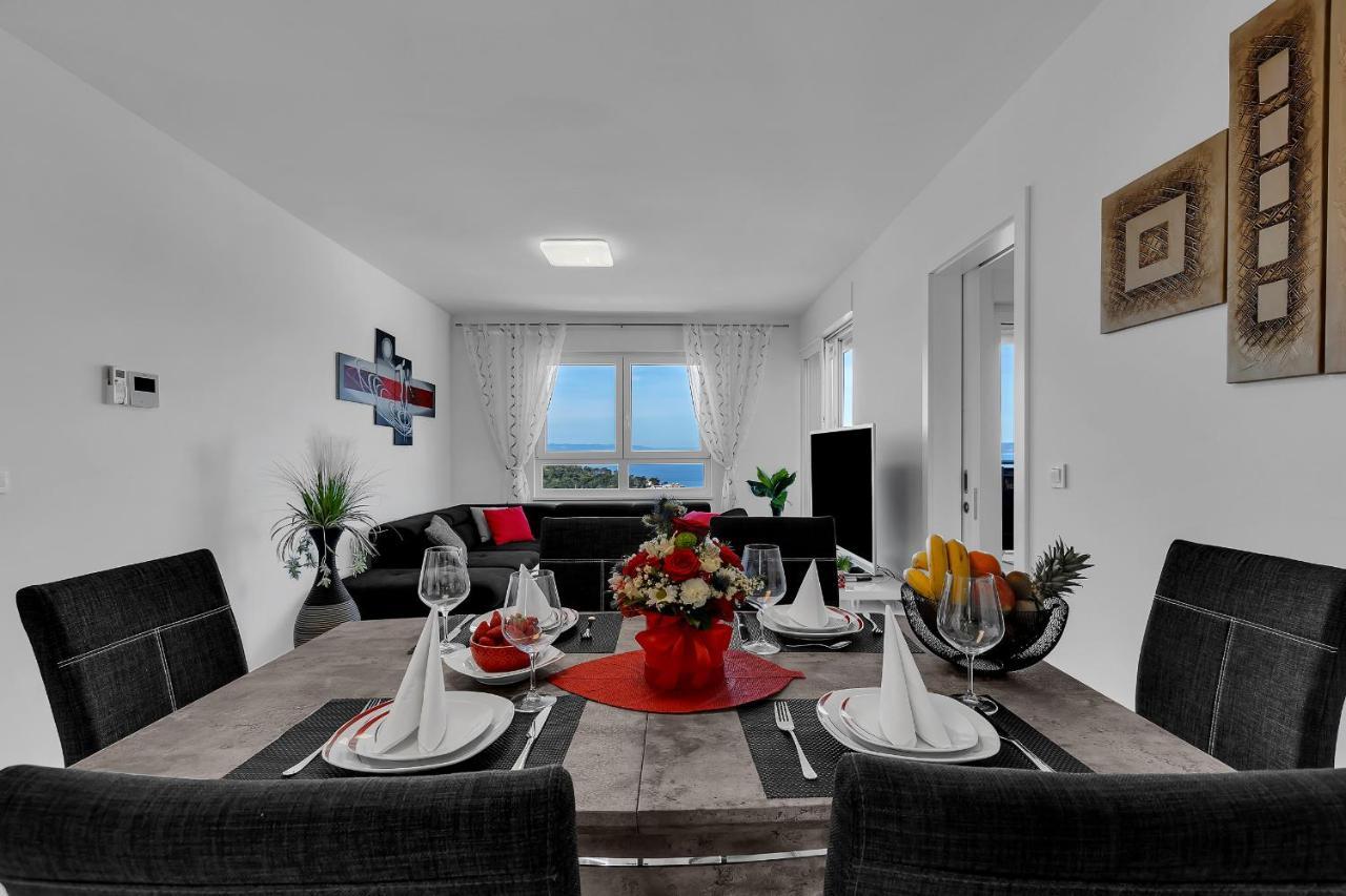 Apartment Navis, Sea View Makarska Kültér fotó
