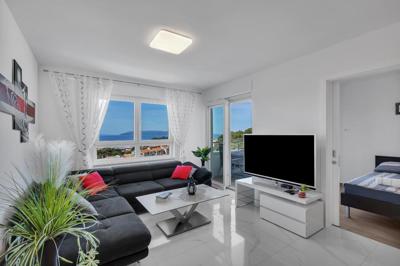 Apartment Navis, Sea View Makarska Kültér fotó