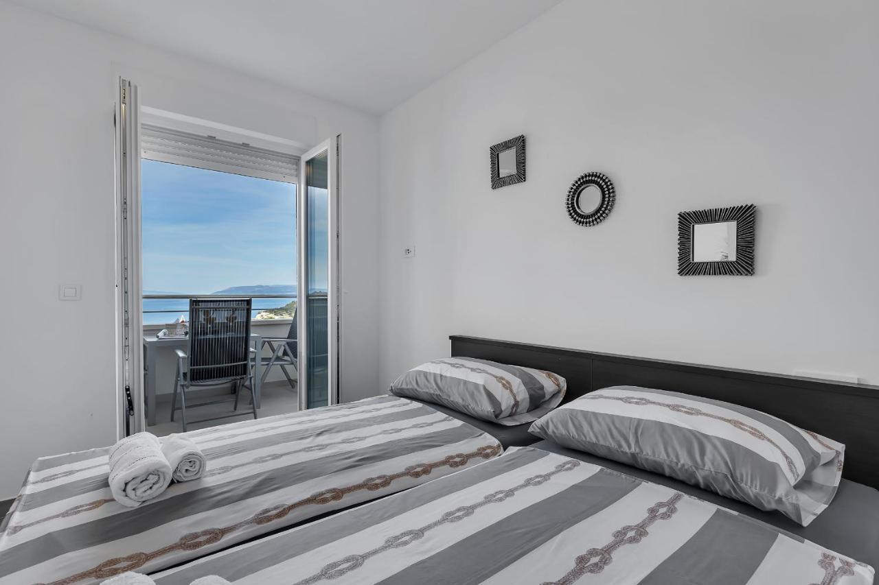 Apartment Navis, Sea View Makarska Kültér fotó