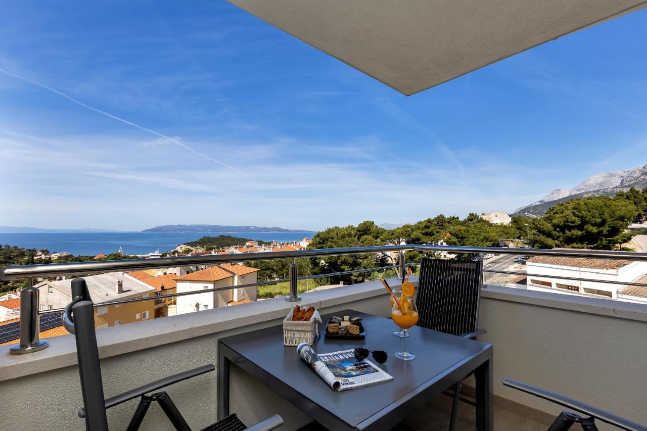 Apartment Navis, Sea View Makarska Kültér fotó