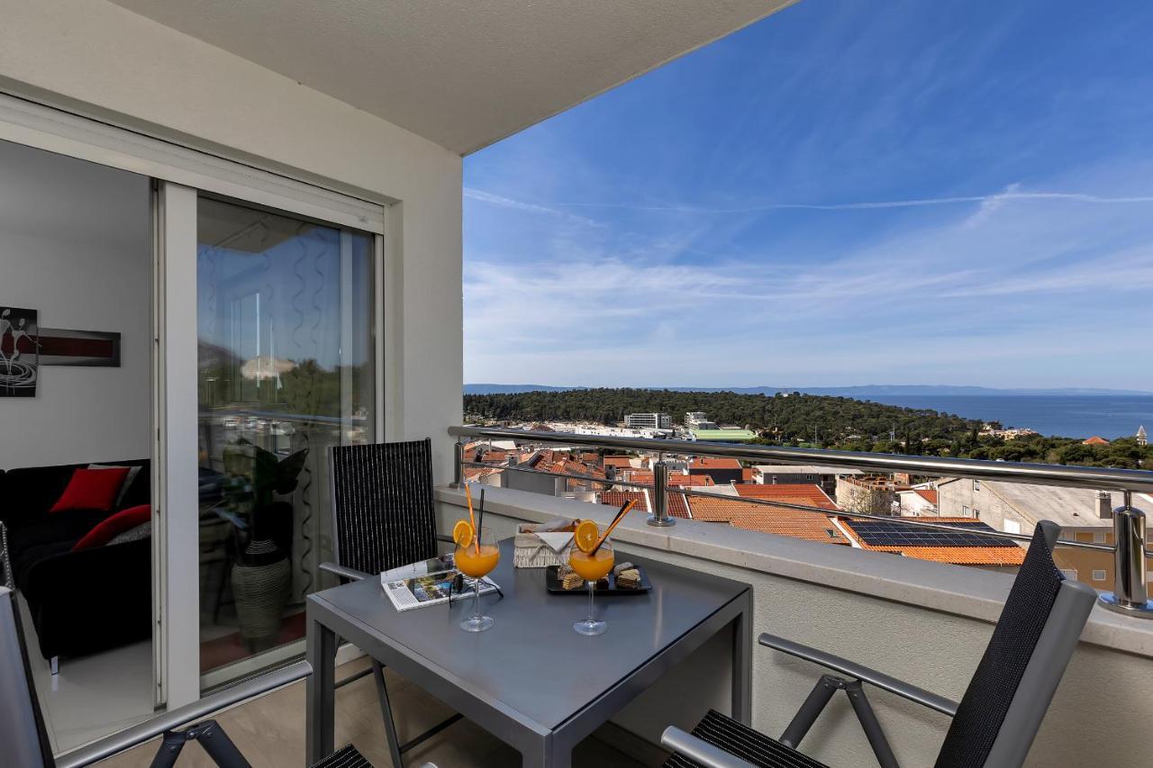 Apartment Navis, Sea View Makarska Kültér fotó