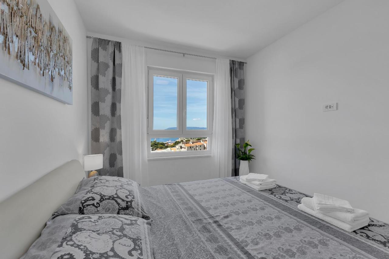 Apartment Navis, Sea View Makarska Kültér fotó