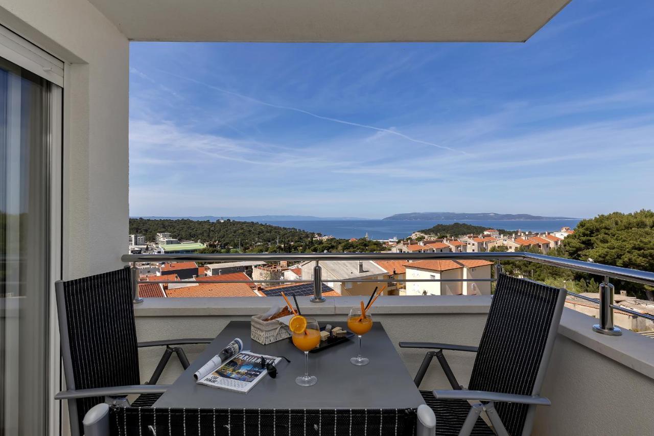 Apartment Navis, Sea View Makarska Kültér fotó
